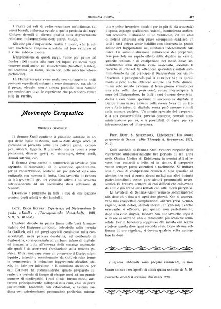 Medicina nuova periodico settimanale di scienze mediche, giurisprudenza sanitaria, medicina sociale e interessi delle classi sanitarie