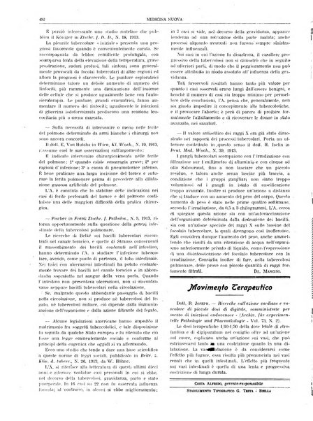 Medicina nuova periodico settimanale di scienze mediche, giurisprudenza sanitaria, medicina sociale e interessi delle classi sanitarie