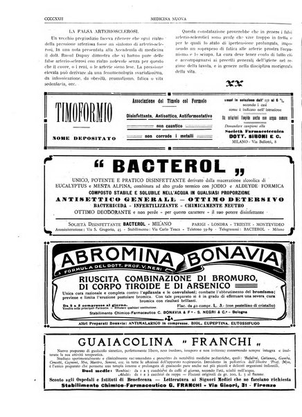 Medicina nuova periodico settimanale di scienze mediche, giurisprudenza sanitaria, medicina sociale e interessi delle classi sanitarie