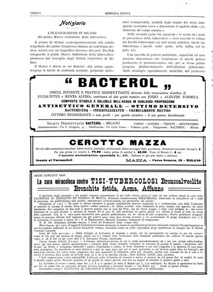 Medicina nuova periodico settimanale di scienze mediche, giurisprudenza sanitaria, medicina sociale e interessi delle classi sanitarie