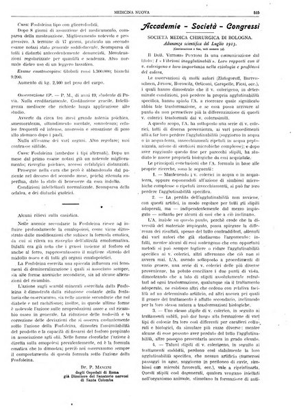 Medicina nuova periodico settimanale di scienze mediche, giurisprudenza sanitaria, medicina sociale e interessi delle classi sanitarie