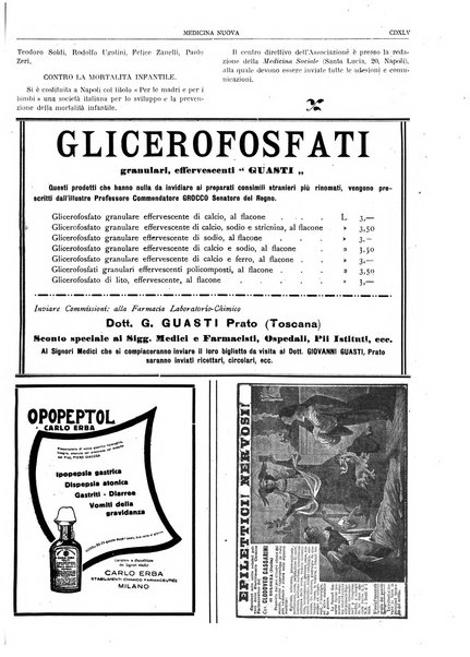 Medicina nuova periodico settimanale di scienze mediche, giurisprudenza sanitaria, medicina sociale e interessi delle classi sanitarie