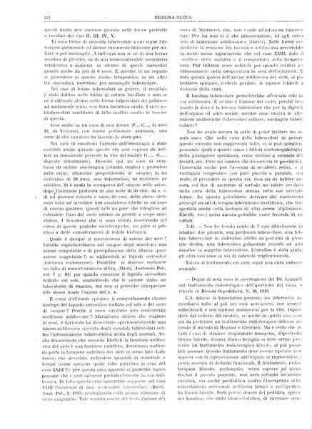 Medicina nuova periodico settimanale di scienze mediche, giurisprudenza sanitaria, medicina sociale e interessi delle classi sanitarie