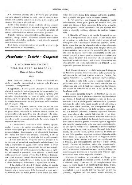 Medicina nuova periodico settimanale di scienze mediche, giurisprudenza sanitaria, medicina sociale e interessi delle classi sanitarie