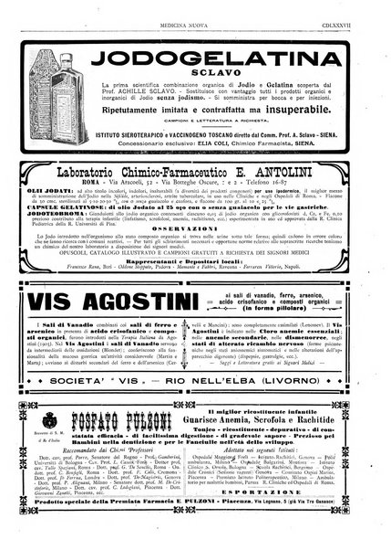 Medicina nuova periodico settimanale di scienze mediche, giurisprudenza sanitaria, medicina sociale e interessi delle classi sanitarie