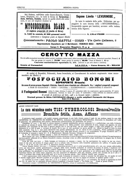 Medicina nuova periodico settimanale di scienze mediche, giurisprudenza sanitaria, medicina sociale e interessi delle classi sanitarie