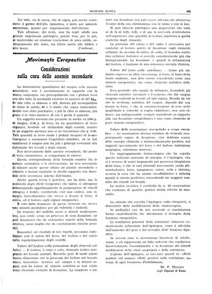 Medicina nuova periodico settimanale di scienze mediche, giurisprudenza sanitaria, medicina sociale e interessi delle classi sanitarie