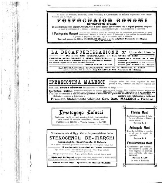 Medicina nuova periodico settimanale di scienze mediche, giurisprudenza sanitaria, medicina sociale e interessi delle classi sanitarie