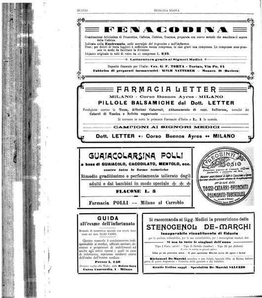 Medicina nuova periodico settimanale di scienze mediche, giurisprudenza sanitaria, medicina sociale e interessi delle classi sanitarie