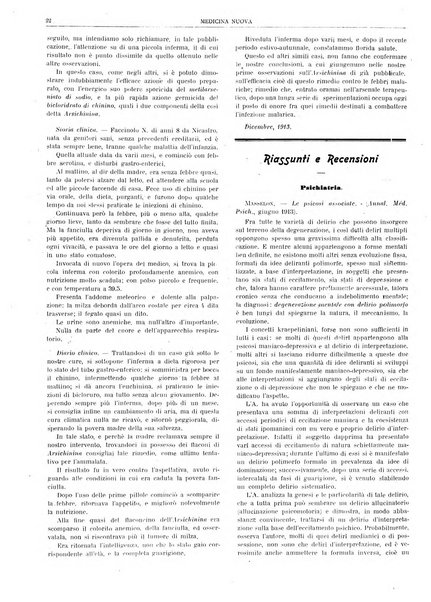 Medicina nuova periodico settimanale di scienze mediche, giurisprudenza sanitaria, medicina sociale e interessi delle classi sanitarie