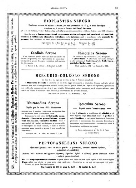 Medicina nuova periodico settimanale di scienze mediche, giurisprudenza sanitaria, medicina sociale e interessi delle classi sanitarie