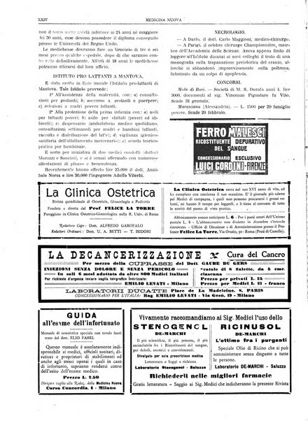 Medicina nuova periodico settimanale di scienze mediche, giurisprudenza sanitaria, medicina sociale e interessi delle classi sanitarie