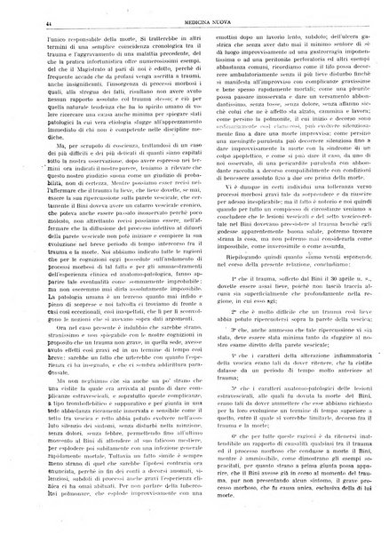 Medicina nuova periodico settimanale di scienze mediche, giurisprudenza sanitaria, medicina sociale e interessi delle classi sanitarie