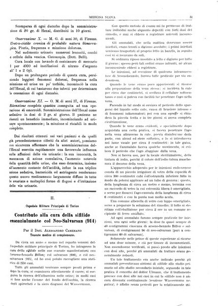 Medicina nuova periodico settimanale di scienze mediche, giurisprudenza sanitaria, medicina sociale e interessi delle classi sanitarie