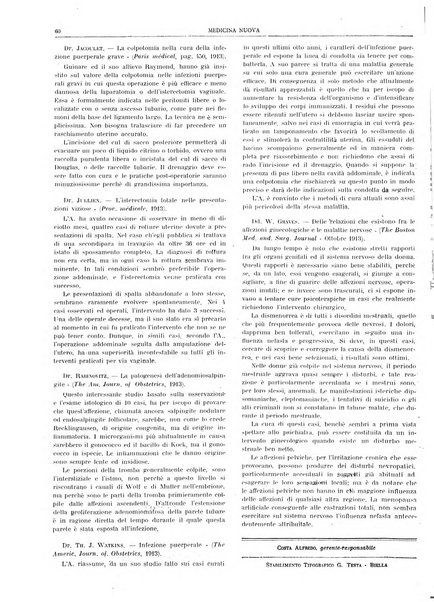 Medicina nuova periodico settimanale di scienze mediche, giurisprudenza sanitaria, medicina sociale e interessi delle classi sanitarie