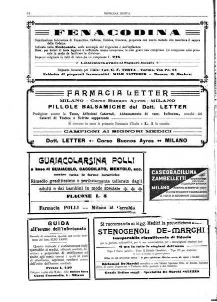 Medicina nuova periodico settimanale di scienze mediche, giurisprudenza sanitaria, medicina sociale e interessi delle classi sanitarie