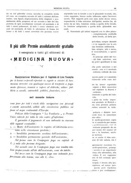 Medicina nuova periodico settimanale di scienze mediche, giurisprudenza sanitaria, medicina sociale e interessi delle classi sanitarie