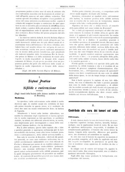 Medicina nuova periodico settimanale di scienze mediche, giurisprudenza sanitaria, medicina sociale e interessi delle classi sanitarie