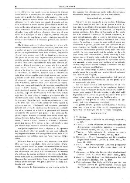 Medicina nuova periodico settimanale di scienze mediche, giurisprudenza sanitaria, medicina sociale e interessi delle classi sanitarie