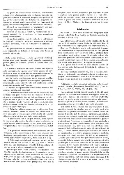 Medicina nuova periodico settimanale di scienze mediche, giurisprudenza sanitaria, medicina sociale e interessi delle classi sanitarie