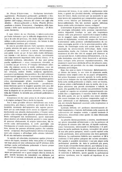 Medicina nuova periodico settimanale di scienze mediche, giurisprudenza sanitaria, medicina sociale e interessi delle classi sanitarie