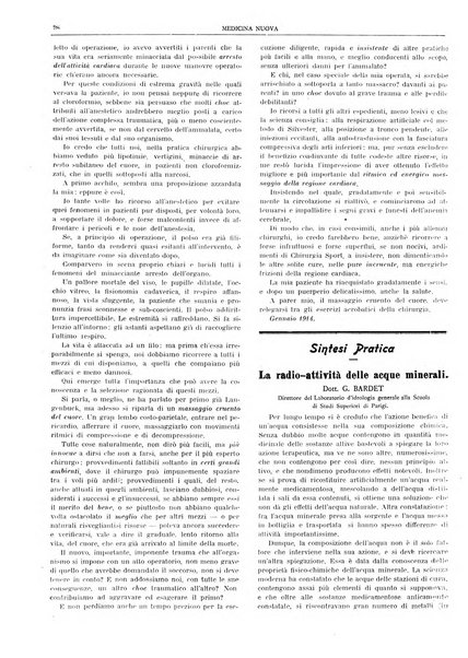 Medicina nuova periodico settimanale di scienze mediche, giurisprudenza sanitaria, medicina sociale e interessi delle classi sanitarie