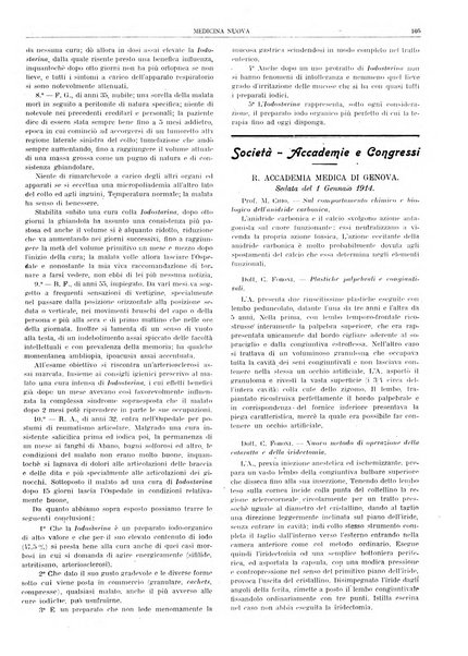 Medicina nuova periodico settimanale di scienze mediche, giurisprudenza sanitaria, medicina sociale e interessi delle classi sanitarie