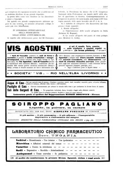 Medicina nuova periodico settimanale di scienze mediche, giurisprudenza sanitaria, medicina sociale e interessi delle classi sanitarie