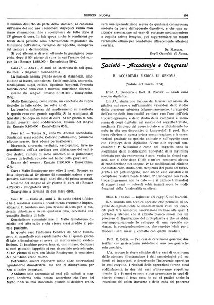 Medicina nuova periodico settimanale di scienze mediche, giurisprudenza sanitaria, medicina sociale e interessi delle classi sanitarie