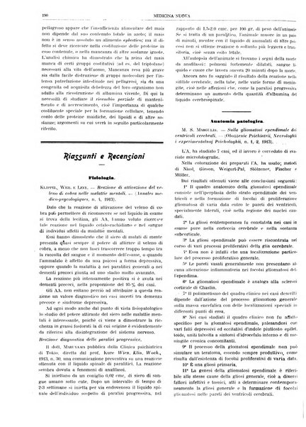 Medicina nuova periodico settimanale di scienze mediche, giurisprudenza sanitaria, medicina sociale e interessi delle classi sanitarie