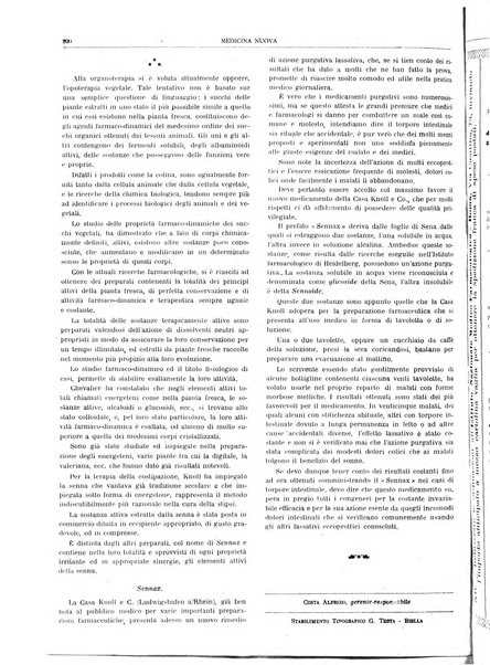 Medicina nuova periodico settimanale di scienze mediche, giurisprudenza sanitaria, medicina sociale e interessi delle classi sanitarie