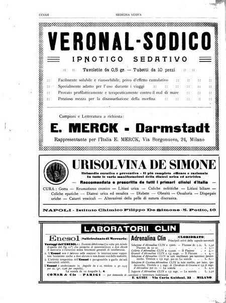 Medicina nuova periodico settimanale di scienze mediche, giurisprudenza sanitaria, medicina sociale e interessi delle classi sanitarie