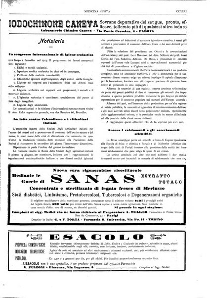 Medicina nuova periodico settimanale di scienze mediche, giurisprudenza sanitaria, medicina sociale e interessi delle classi sanitarie