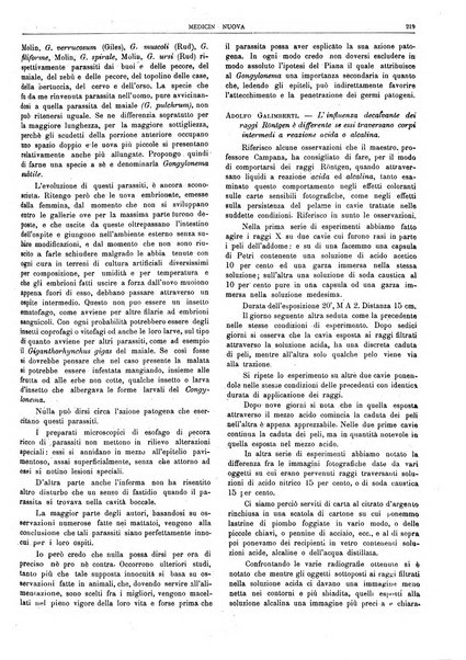 Medicina nuova periodico settimanale di scienze mediche, giurisprudenza sanitaria, medicina sociale e interessi delle classi sanitarie