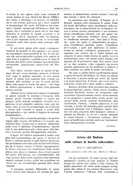 Medicina nuova periodico settimanale di scienze mediche, giurisprudenza sanitaria, medicina sociale e interessi delle classi sanitarie