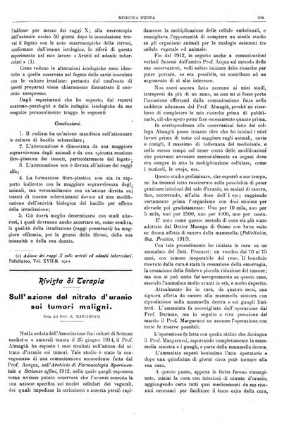 Medicina nuova periodico settimanale di scienze mediche, giurisprudenza sanitaria, medicina sociale e interessi delle classi sanitarie