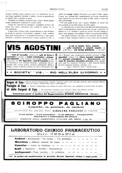 Medicina nuova periodico settimanale di scienze mediche, giurisprudenza sanitaria, medicina sociale e interessi delle classi sanitarie