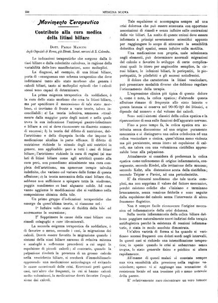 Medicina nuova periodico settimanale di scienze mediche, giurisprudenza sanitaria, medicina sociale e interessi delle classi sanitarie