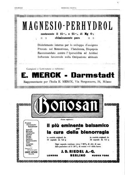 Medicina nuova periodico settimanale di scienze mediche, giurisprudenza sanitaria, medicina sociale e interessi delle classi sanitarie