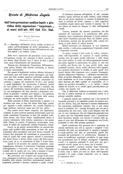 Medicina nuova periodico settimanale di scienze mediche, giurisprudenza sanitaria, medicina sociale e interessi delle classi sanitarie