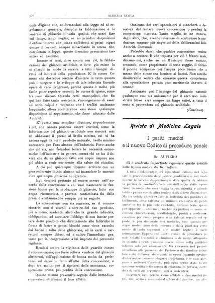 Medicina nuova periodico settimanale di scienze mediche, giurisprudenza sanitaria, medicina sociale e interessi delle classi sanitarie