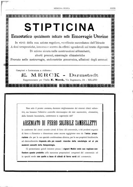 Medicina nuova periodico settimanale di scienze mediche, giurisprudenza sanitaria, medicina sociale e interessi delle classi sanitarie