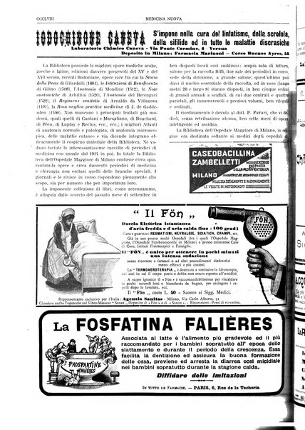 Medicina nuova periodico settimanale di scienze mediche, giurisprudenza sanitaria, medicina sociale e interessi delle classi sanitarie