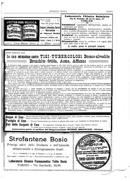 Medicina nuova periodico settimanale di scienze mediche, giurisprudenza sanitaria, medicina sociale e interessi delle classi sanitarie