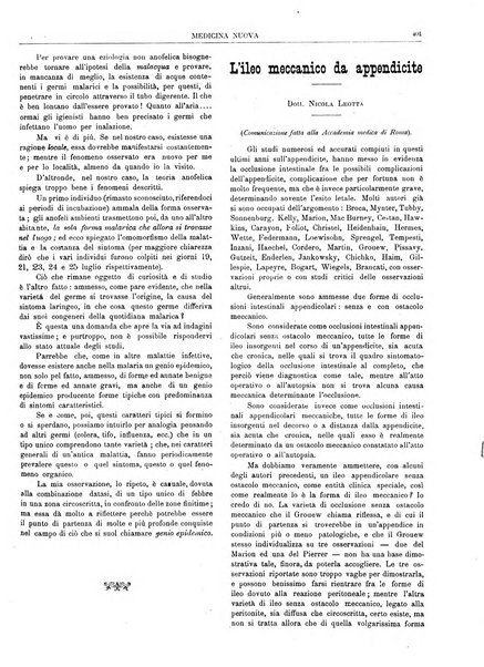 Medicina nuova periodico settimanale di scienze mediche, giurisprudenza sanitaria, medicina sociale e interessi delle classi sanitarie