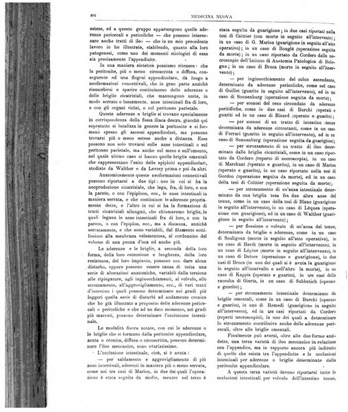 Medicina nuova periodico settimanale di scienze mediche, giurisprudenza sanitaria, medicina sociale e interessi delle classi sanitarie