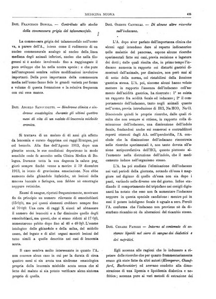 Medicina nuova periodico settimanale di scienze mediche, giurisprudenza sanitaria, medicina sociale e interessi delle classi sanitarie