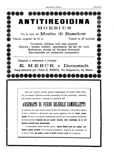 Medicina nuova periodico settimanale di scienze mediche, giurisprudenza sanitaria, medicina sociale e interessi delle classi sanitarie