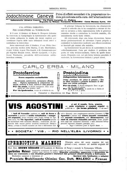 Medicina nuova periodico settimanale di scienze mediche, giurisprudenza sanitaria, medicina sociale e interessi delle classi sanitarie