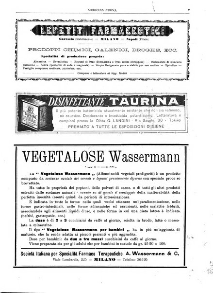 Medicina nuova periodico settimanale di scienze mediche, giurisprudenza sanitaria, medicina sociale e interessi delle classi sanitarie